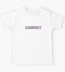 R – E – S – P – E – C – T - Pop Bulb Kids Tee