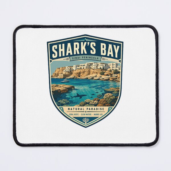 Item preview, Shark's Bay Sinai Peninsula Natural Paradise Travel Vacation Marine Life Egypt designed and sold by Star3NowForMe.
