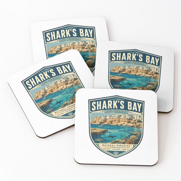 Item preview, Shark's Bay Sinai Peninsula Natural Paradise Travel Vacation Marine Life Egypt designed and sold by Star3NowForMe.