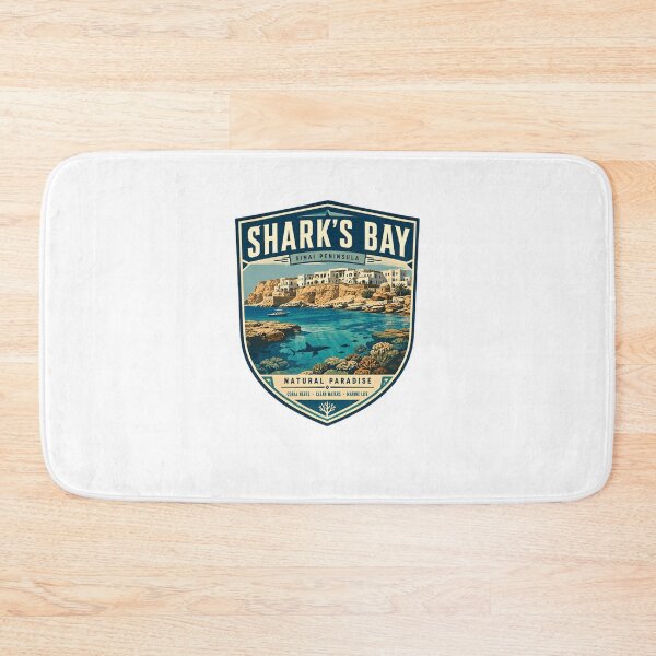Item preview, Shark's Bay Sinai Peninsula Natural Paradise Travel Vacation Marine Life Egypt designed and sold by Star3NowForMe.