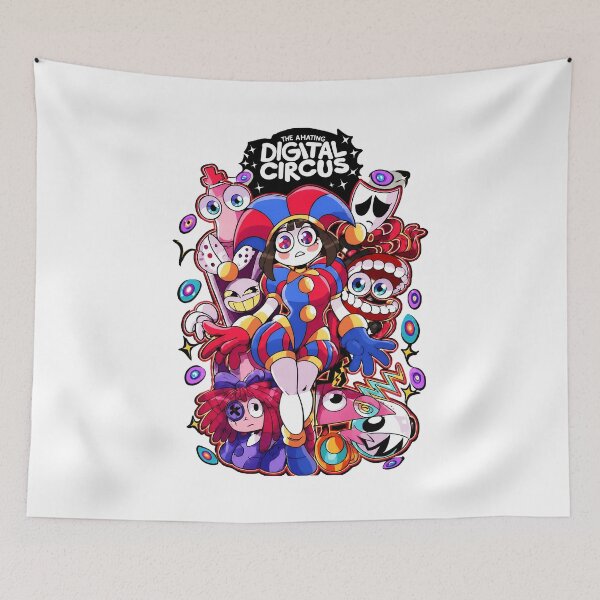 Item preview, Whimsical Digital Circus Jester Cartoon Character Art designed and sold by ScottRams80758.