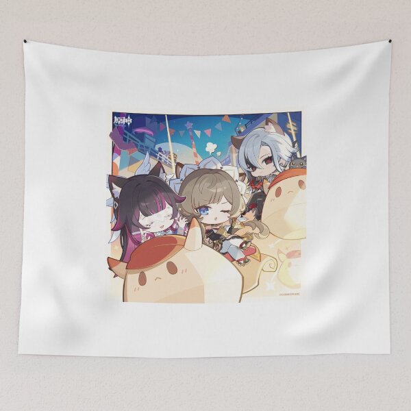 Item preview, Sandrone, Columbina and Arlecchino designed and sold by Lauwuuh.