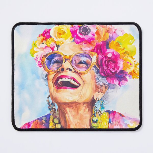 Item preview, Portrait Bold And Ageless Female Style Icon designed and sold by artsandsoul.