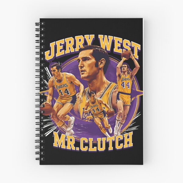 Item preview, Jerry West Mr. Clutch Basketball Legend designed and sold by Hope-Think-Live.