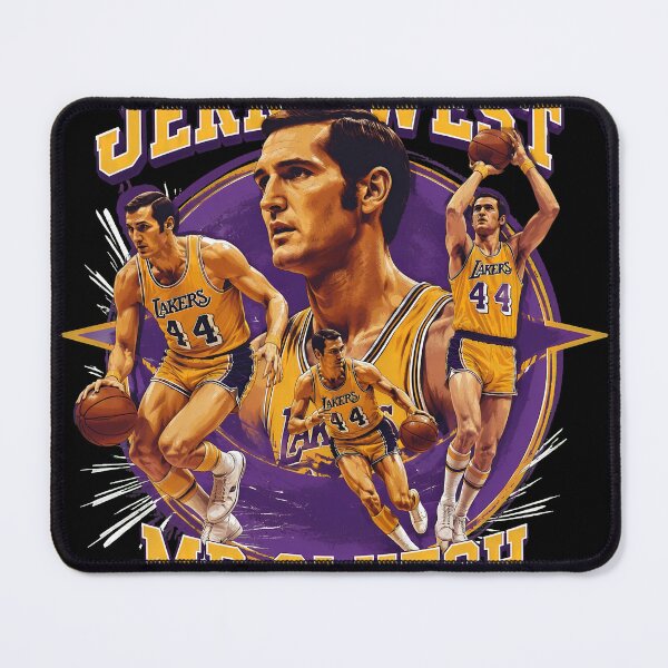 Item preview, Jerry West Mr. Clutch Basketball Legend designed and sold by Hope-Think-Live.