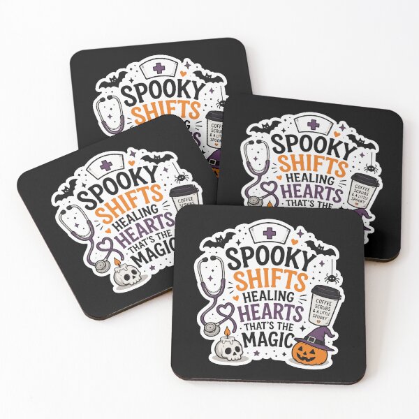 Item preview, NURSE HALLOWEEN spooky shifts healing hearts thats the magic designed and sold by YNELENT.