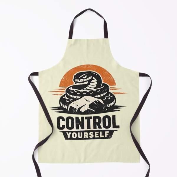 Item preview, Stoic Snake – Control Yourself Philosophy Artwork designed and sold by Dogandesighn.