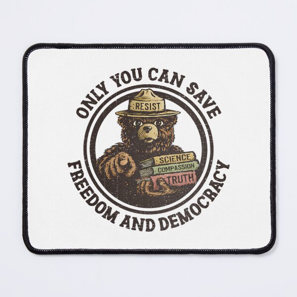 Item preview, Only You Can Save Democracy designed and sold by MayaloveStores.