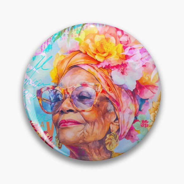 Item preview, Portrait Pura Vida Ageless Style Icon designed and sold by artsandsoul.
