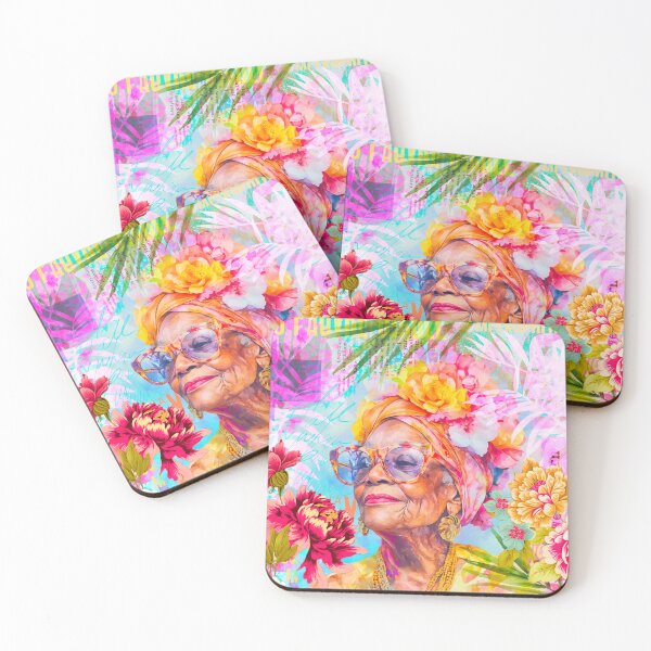 Item preview, Portrait Pura Vida Ageless Style Icon designed and sold by artsandsoul.