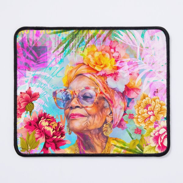 Item preview, Portrait Pura Vida Ageless Style Icon designed and sold by artsandsoul.