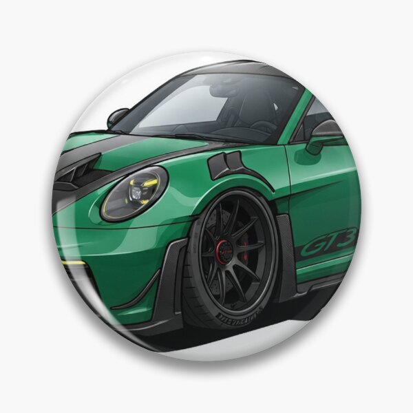 Item preview, 911 GT3 RS Cartoon designed and sold by ToonMyRide.
