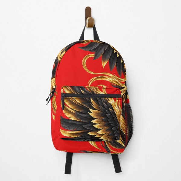 Item preview, Black & Gold Phoenix – Luxury Rebirth & Power designed and sold by VasiArtLab.