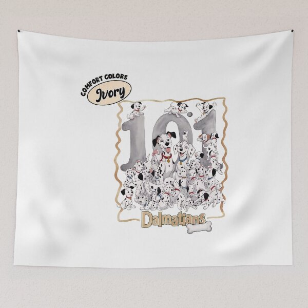 Item preview, Playful Dalmatian Puppy Family Cartoon Art Design designed and sold by JohnGutie48727.
