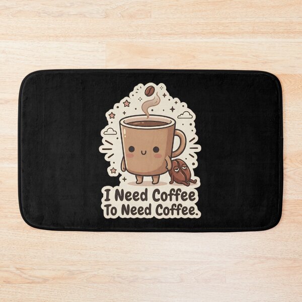 Item preview, I Need Coffee To Need Coffee Funny Sloth Coffee Humor Cute Caffeine Gift designed and sold by kuwagatamushi.