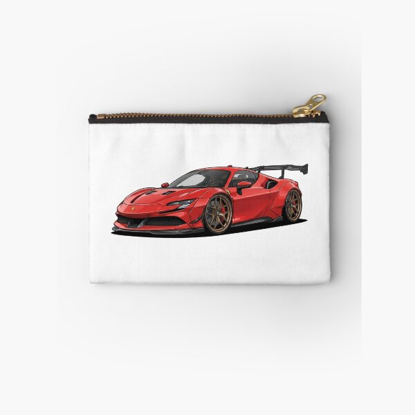 Item preview, Ferrari SF90 Cartoon designed and sold by ToonMyRide.