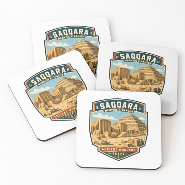 Item preview, Saqqara Memphis & Dahsur Ancient Wonders Egypt Pyramids History Travel Destination designed and sold by Star3NowForMe.