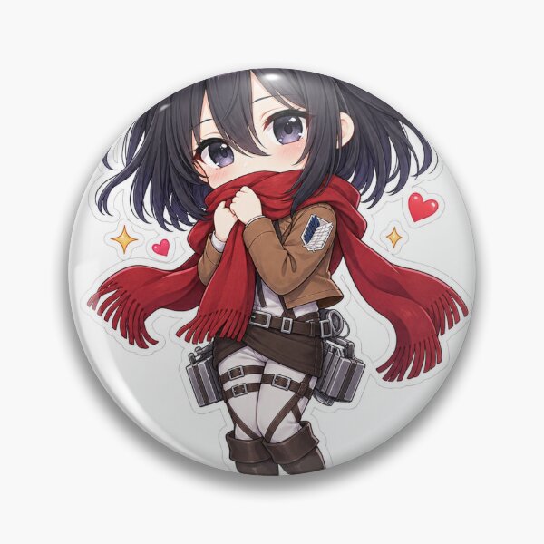 Item preview, Cute Mikasa designed and sold by kailoarts.