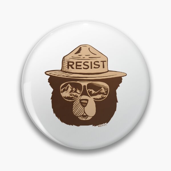 Item preview, Protect Our National Parks Stand With Smokey The Bear Resist Park Save Environment Service designed and sold by MayaloveStores.