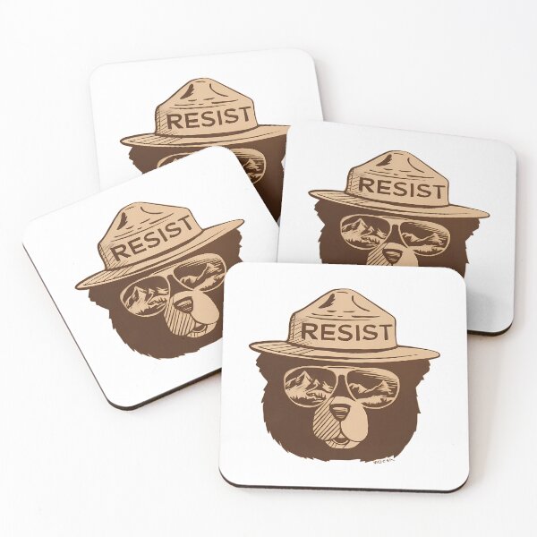 Item preview, Protect Our National Parks Stand With Smokey The Bear Resist Park Save Environment Service designed and sold by MayaloveStores.