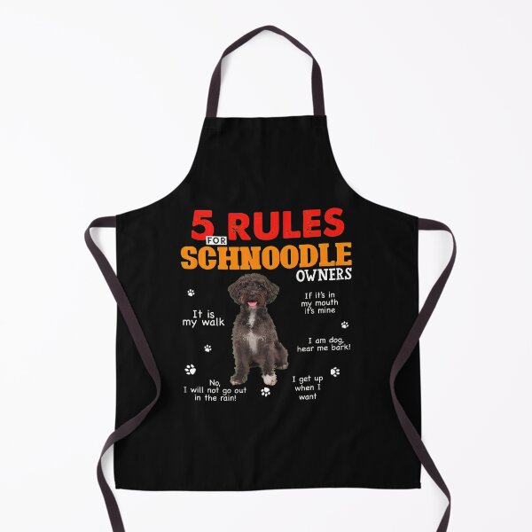 Item preview, 1.....Rules Schnoodle Owners Funny Dog Lover Gift designed and sold by uglandheap.