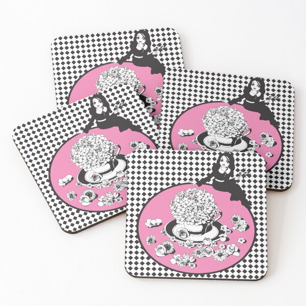 Item preview, Pop Art Doll, Flowers, and Diamond Pattern designed and sold by cremedecolor.
