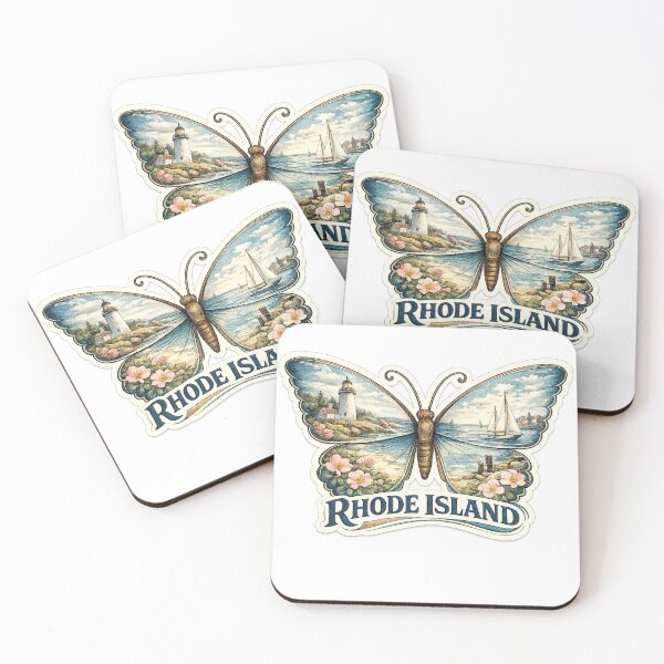Item preview, Rhode Island State Soul Butterfly designed and sold by Whimspired By Paxx.