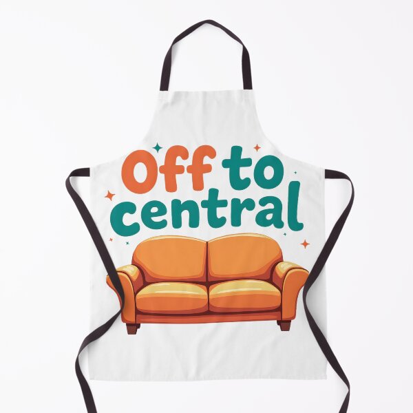Item preview, Off to Central – Friends Inspired Central Perk Couch | Funny Coffee Hangout Sitcom Sticker & T-Shirt designed and sold by Nene's design.