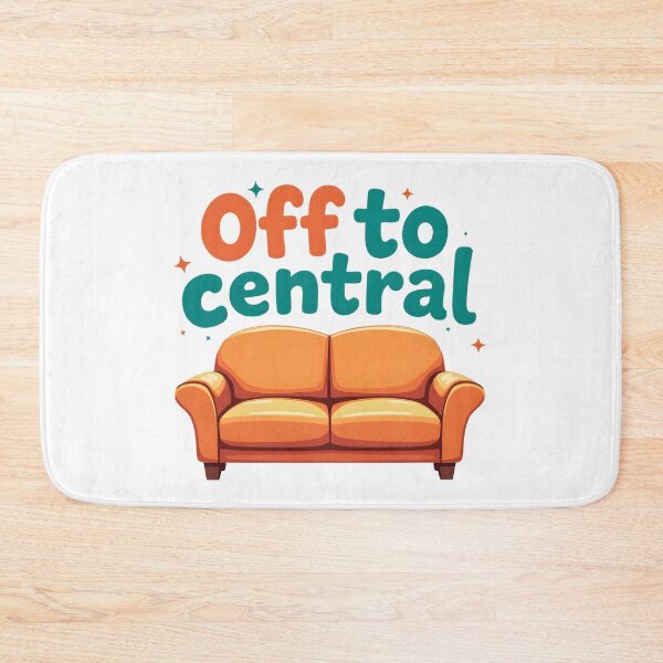 Artikelvorschau, Ab ins Central Perk – Von Friends inspirierte Central Perk Couch | Lustiger Aufkleber und T-Shirt aus der Sitcom-Kaffeehaus-Szene entworfen und verkauft von Nene's design.
