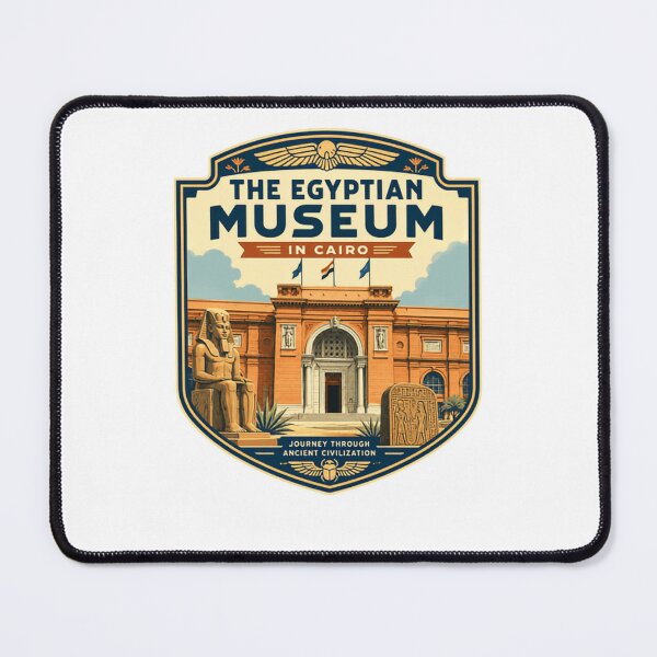 Item preview, The Egyptian Museum In Cairo Journey Through Ancient Civilization Egypt Travel History designed and sold by Star3NowForMe.