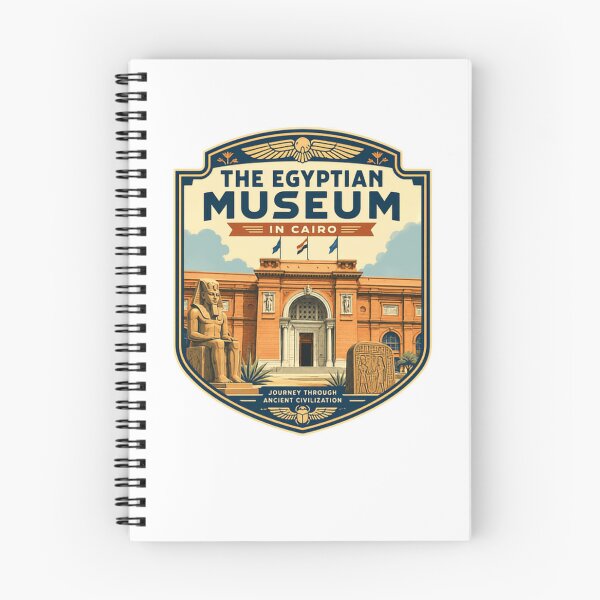 Item preview, The Egyptian Museum In Cairo Journey Through Ancient Civilization Egypt Travel History designed and sold by Star3NowForMe.