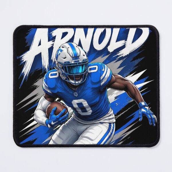 Item preview, Blue Football Defender Action designed and sold by MKatney.