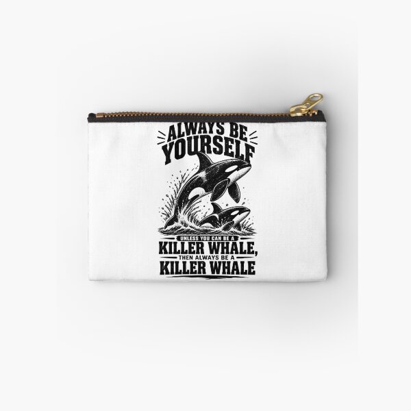 Item preview, Always Be Yourself Killer Whale Funny Orca Quote Motivational Ocean designed and sold by ZIGLWORKS.