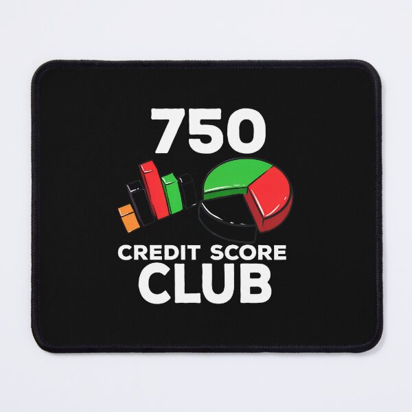 Item preview, 750 Credit Score Club Pie Chart Bar Chart Graphic designed and sold by uglandheap.