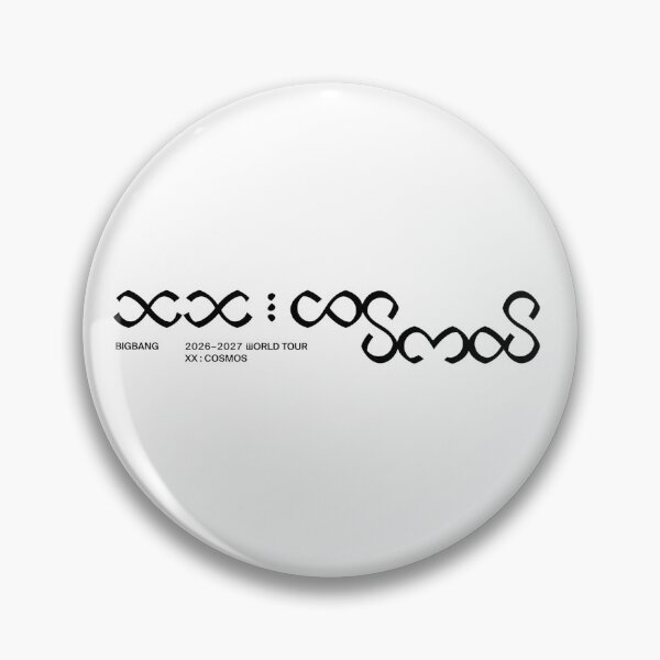 Item preview, BigBang XX Cosmos World Tour Minimalist Text designed and sold by moamaxshop.