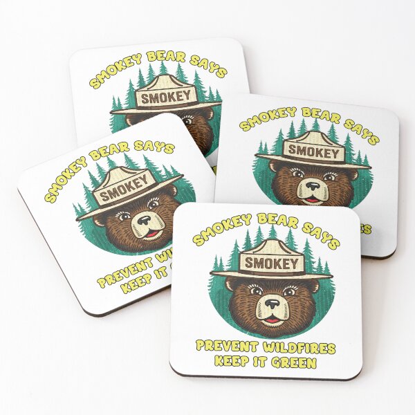 Item preview, Smokey Bear Prevent Wildfires Keep It Green Retro Art designed and sold by MayaloveStores.