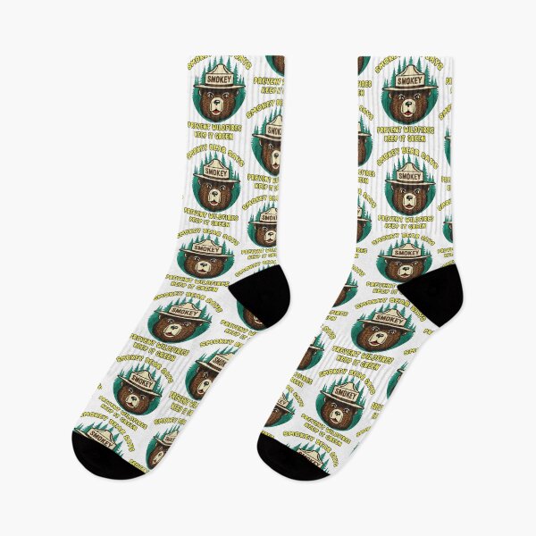 Item preview, Smokey Bear Prevent Wildfires Keep It Green Retro Art designed and sold by MayaloveStores.
