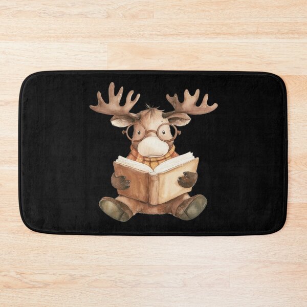 Item preview, Moose Reading a Book designed and sold by hrendika.