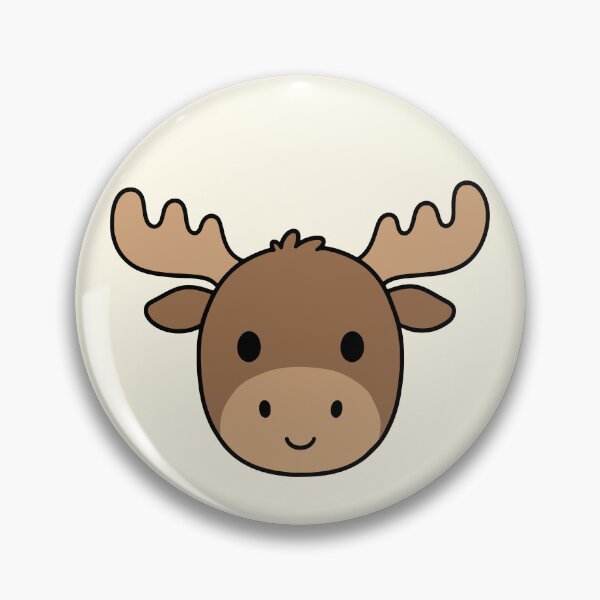 Item preview, Cute Moose Doodle designed and sold by Doodlywood.