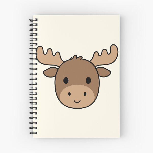 Item preview, Cute Moose Doodle designed and sold by Doodlywood.