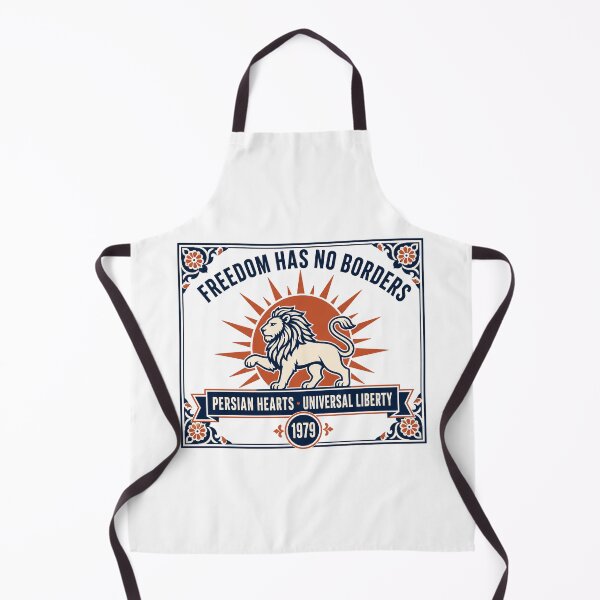 Item preview, Freedom Has No Borders — Persian Lion Retro Badge designed and sold by Art&Fun.