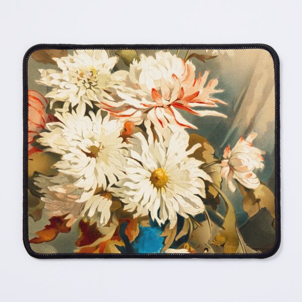 Item preview, Chrysanthemums No. 5 by Annie C. Nowell (1892) designed and sold by Vernissage-dart.