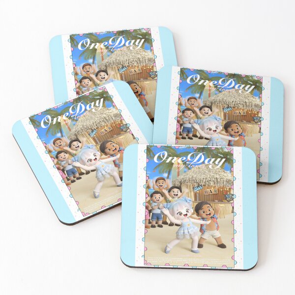 Item preview, Cute Beach Romance Cotton Doll Anime Poster designed and sold by Nicole_83.