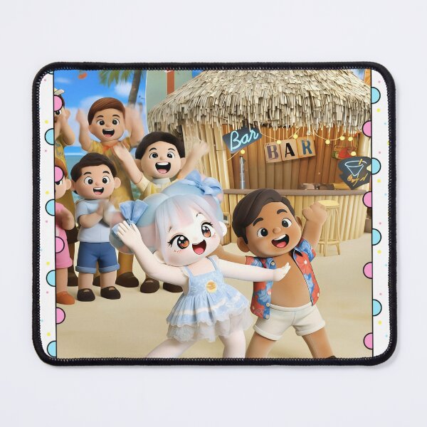 Item preview, Cute Beach Romance Cotton Doll Anime Poster designed and sold by Nicole_83.