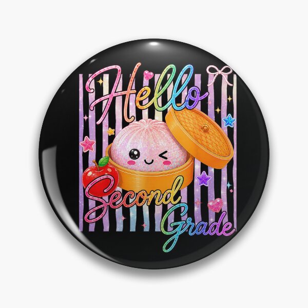Item preview, Hello Second Grade Cute Dumpling Back to School designed and sold by VioletNance.