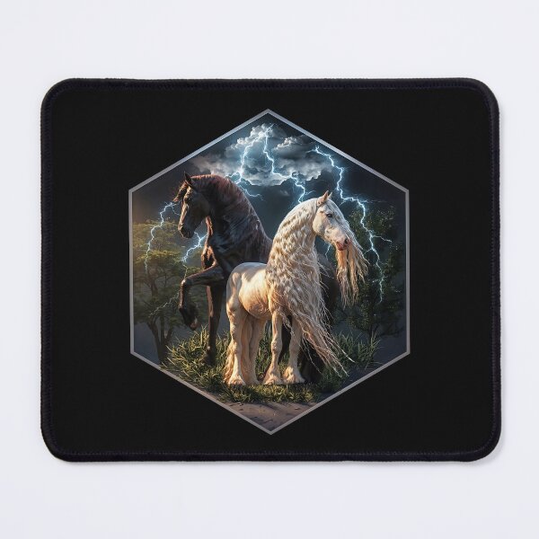 Item preview, Wild Horses (Storm in the Sky) designed and sold by Tripp Art Studio.