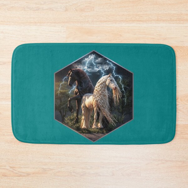 Item preview, Wild Horses (Storm in the Sky) designed and sold by Tripp Art Studio.