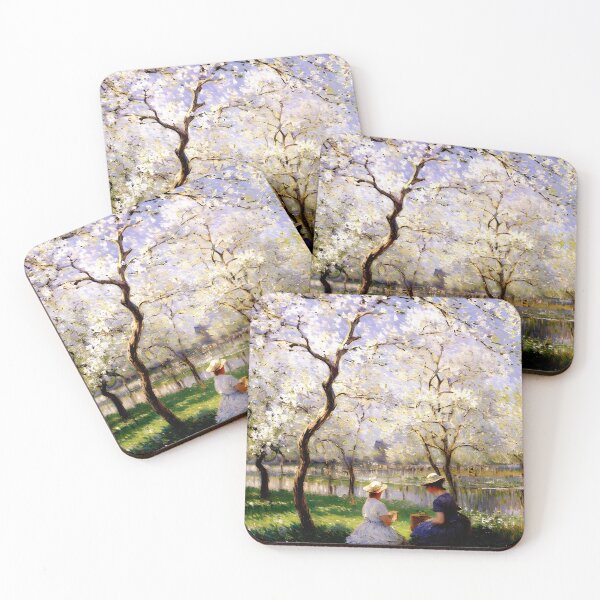 Aperçu de l'œuvre Le printemps à Giverny créée et vendue par artdesignsnow.