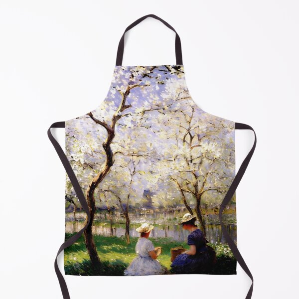 Aperçu de l'œuvre Le printemps à Giverny créée et vendue par artdesignsnow.