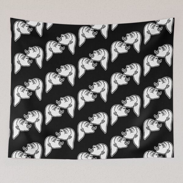 Item preview, Seductive Girls White Outline designed and sold by CamilasPrints.